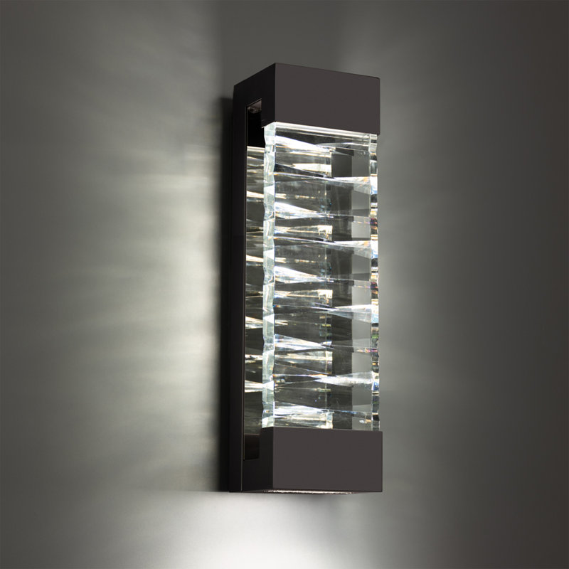 Labyrinth LED Wall Light, 26" H x 8" W x 7.5" D