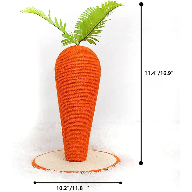 Cadre d'escalade pour chat Sisal, H 11,42 po x l 10,24 po x L 10,24 po