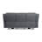Malillany 70.5'' Transitional Microfiber Double Reclining Sofa with One-touch Power Control, USB Charging Ports-598095396-567007701