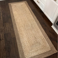Rosecliff Heights Marie Flatweave Solid Color Rug & Reviews