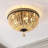 Solid Wood Semi Flush Mount