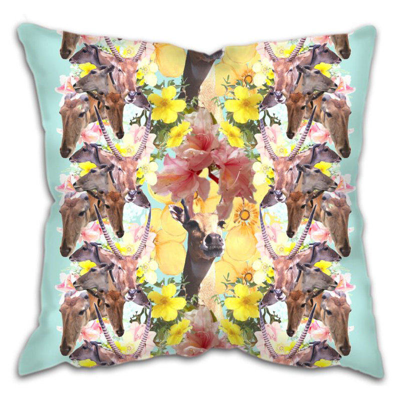 Elliana Floral Floor Cushion