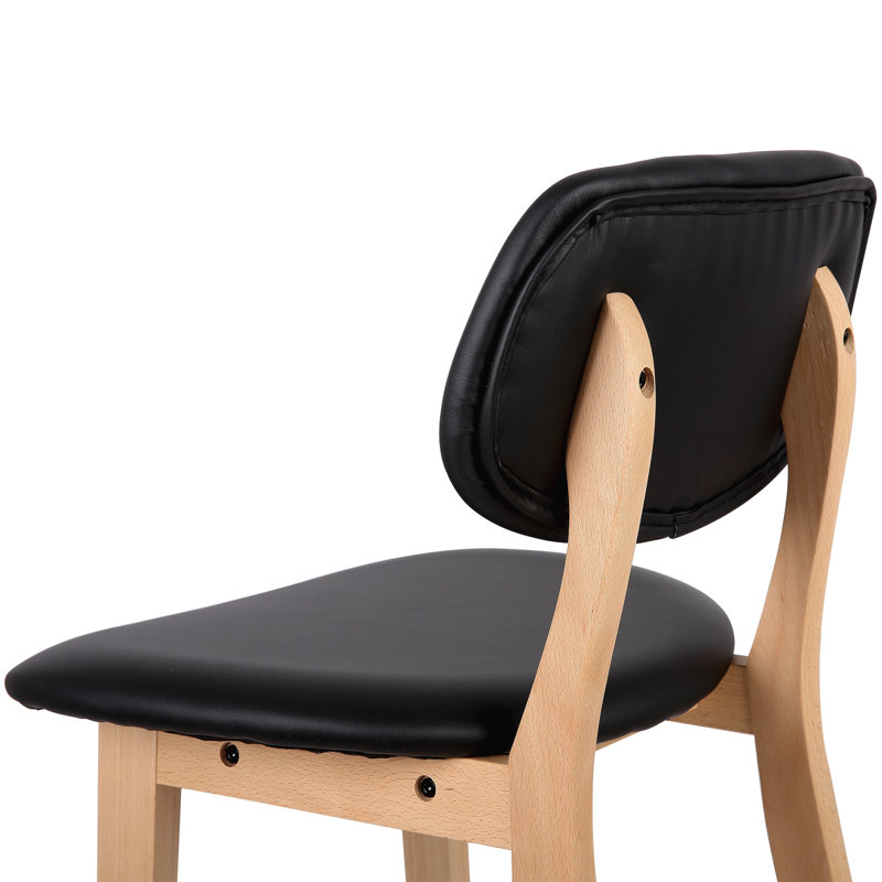 Galilee 65cm Bar Stool, Black