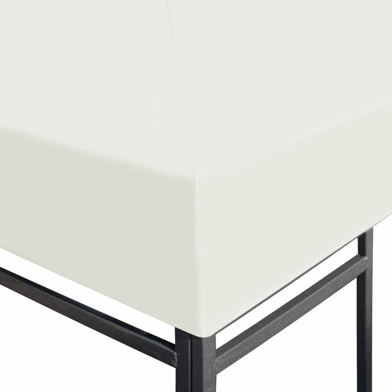 Freeport Park Fabric Replacement Canopy for Gazebo, Cream White