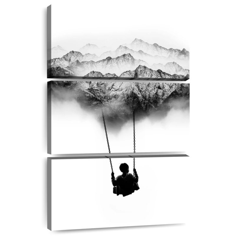 Kelan Mountain Swing, 50" H x 32" W
