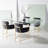 Anyeli Glass Top Dining Table