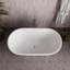 Baignoire autoportante 54 "avec drain interne Streamline-108964629