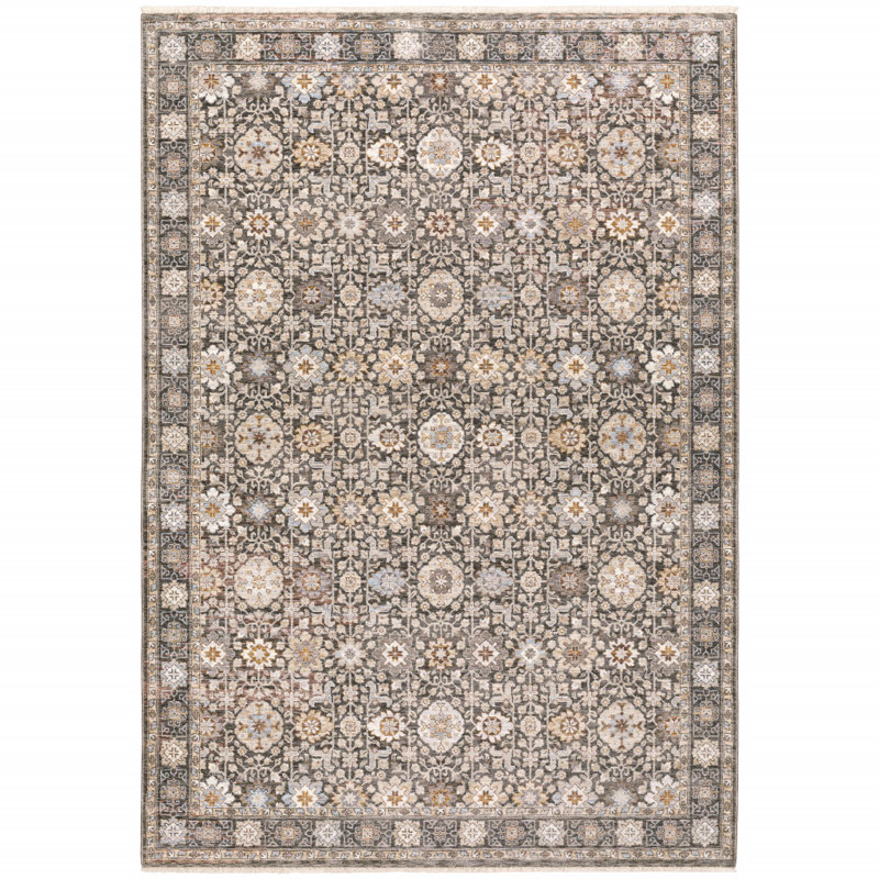 Atherine Oriental Indoor Rug, Rectangle 6'7" x 9'9"
