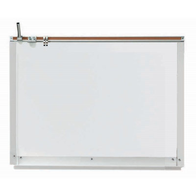 Tableau blanc magnétique à cadre en aluminium