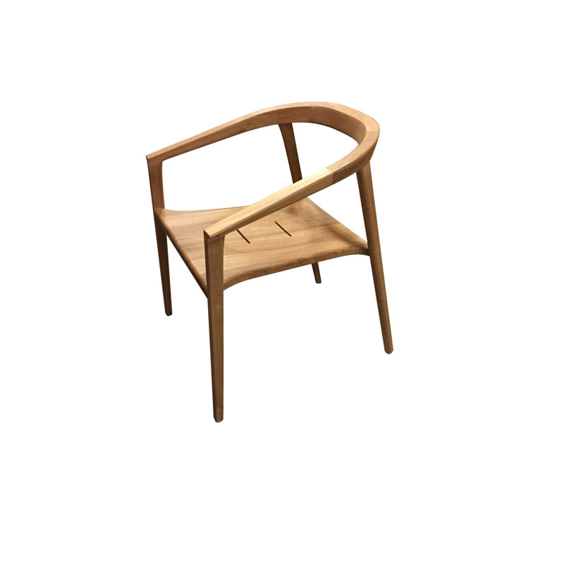 Fauteuil d'extérieur en teck Spence