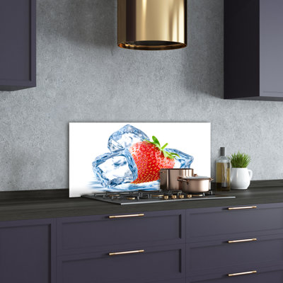 Lumbye 50cm W x 100cm L Glass Peel and Stick Panel