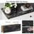 5 Drawer Dresser With Marble Pattern Countertop