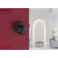 Bouton de porte de passage avec rosette rond Ball-9120844
