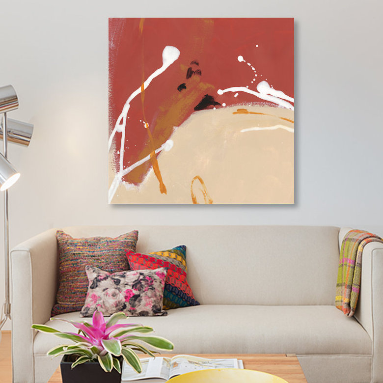 « moléculaire dynamics ii », reproduction sur toile, H 18 po x l 18 po x P 1,5 po, Toile tendue, Pas de tapis