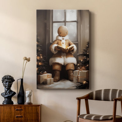 Christmas Holiday Art -Series 2-LXXIV -Custom Wrapped Gallery Cavas