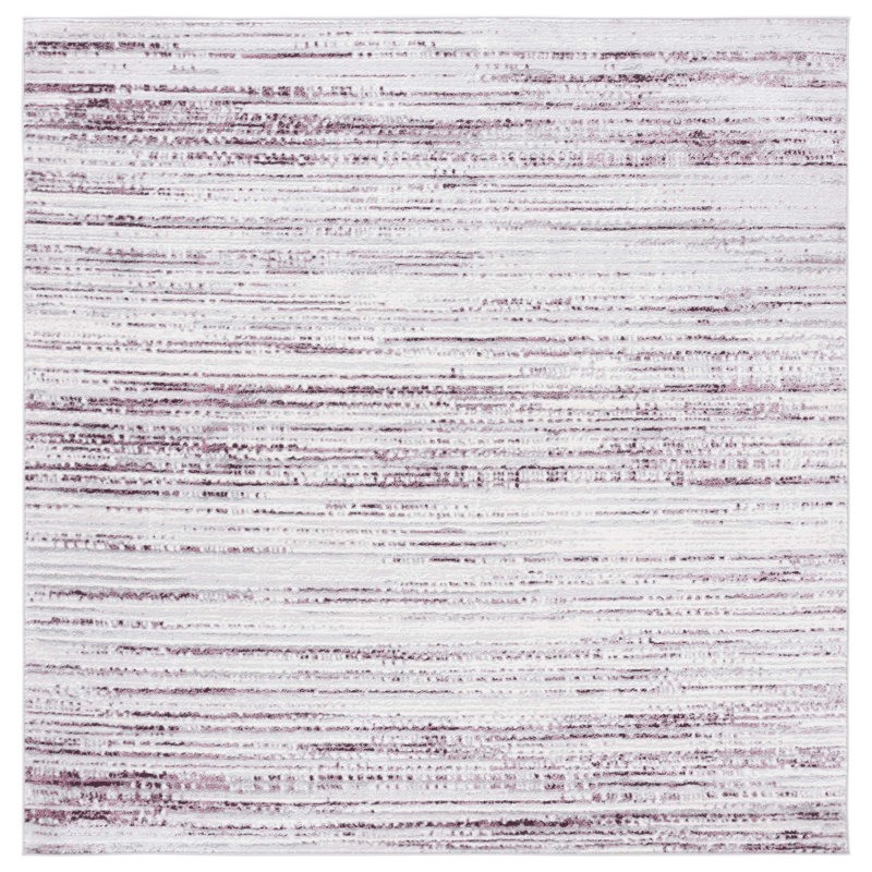 Tapis performance abstrait Vogue, Carré 6 pi 7 po