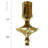 Umbrella Finial Ceiling Fan Pull Chain