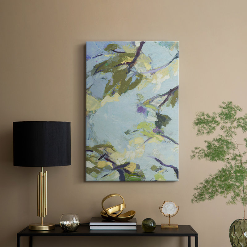 Ciel turquoise - galerie Cavas sur mesure, H 36 po x l 24 po