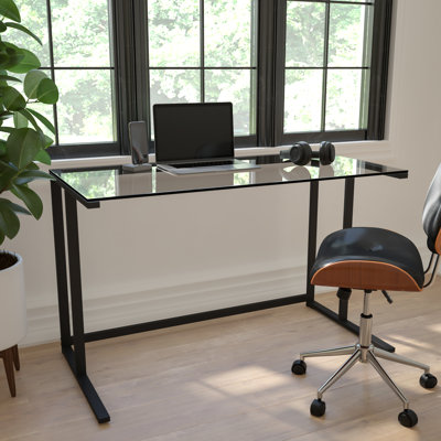Tempered Glass Computer Desk