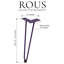 ROUS Hardware Mid Century Modern Hairpin Furniture Legs - 36" Polo, Sleek And Sturdy Aluminum Design Legs - Heavy Duty Furniture Legs For Tables, Benches, Desks - Easy Installation - 4-Count-759655034-759655032