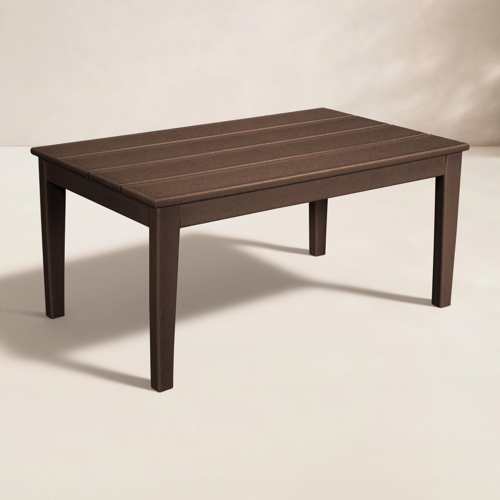 POLYWOOD® Newport 22" Patio Table, Mahogany