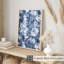 «Floral Blue Flower Elegance», reproduction d'art moderne sans cadre-996242904