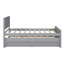 Lit plateforme moderne avec lit gigogne et tiroirs Modern-2088191093
