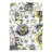 Delyth Handmade Floral Table Runner Jaco Blue Polyester Dining Table Runner for Luxurious Table Decor