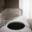 Verticyl Ceramic Vitreous China Circular Undermount Bathroom Sink with Overflow-7354793