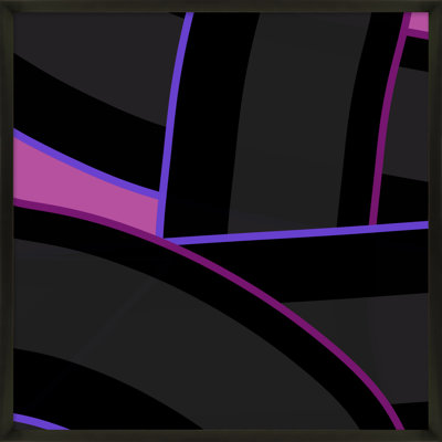 Purple Haze Twist Print by Jacques Pilon