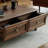 Black walnut solid wood end table