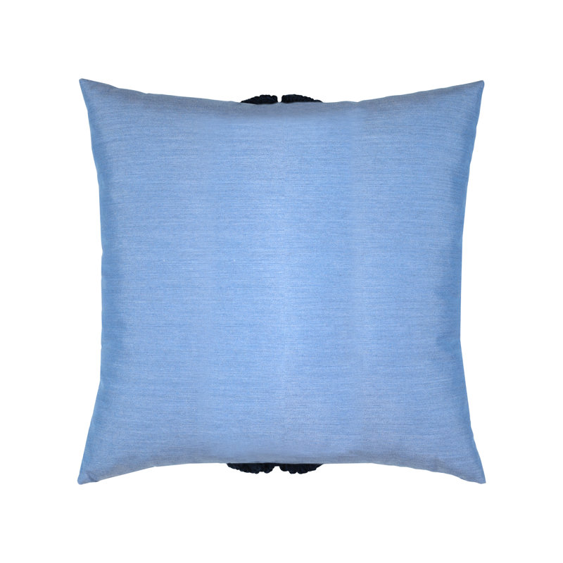 Palomar Outdoor Square Sunbrella® Pillow Cover & Insert, Indigo