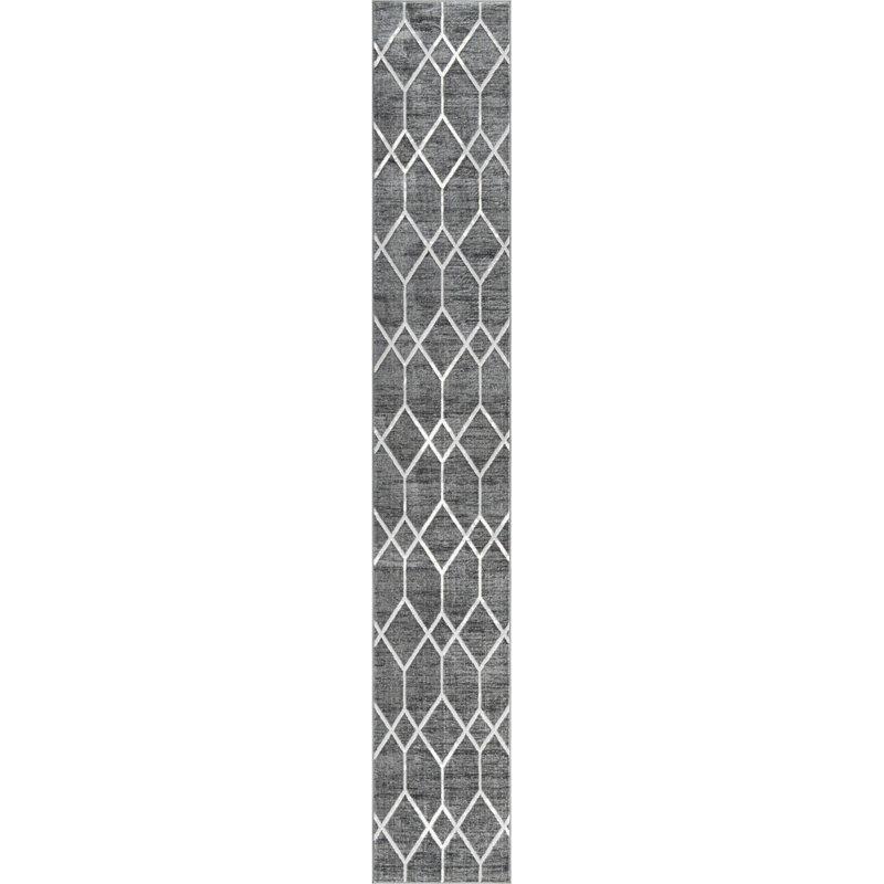 Eshin Abstract Indoor Rug, Runner 2'7" x 16'5"