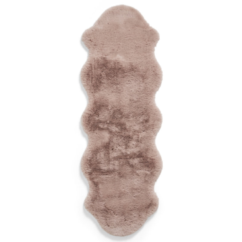 Lehi area rug Table Tufted Sheepskin Sheepskin, Novelty 60 x 180cm