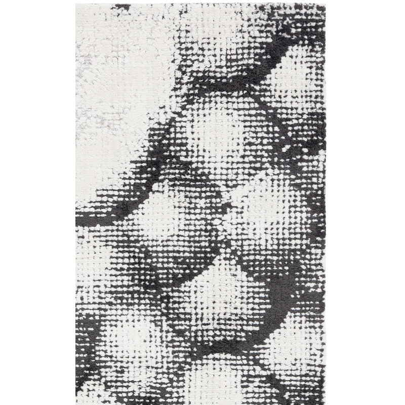Morad Performance Performance Abstract Rug, Rectangle 4' x 6'