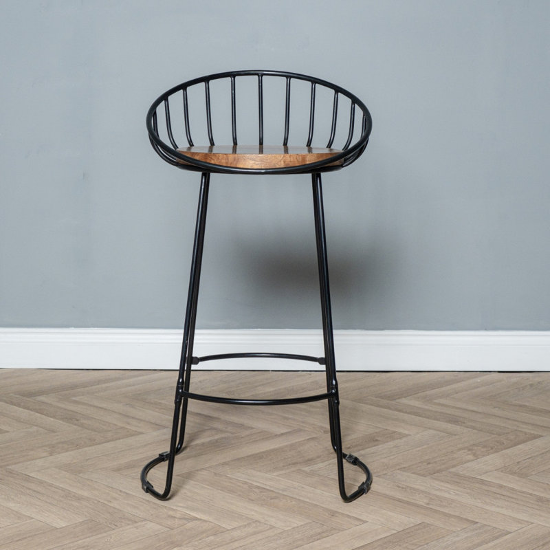 Adamczak Counter Stool with Metal Frame