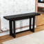 Entryway Console Table with Solid Pine Legs and Triple Rectangle Design for Hallways-639436002-639436010