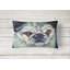  Coussin décoratif intérieur / extérieur Pug in Thought