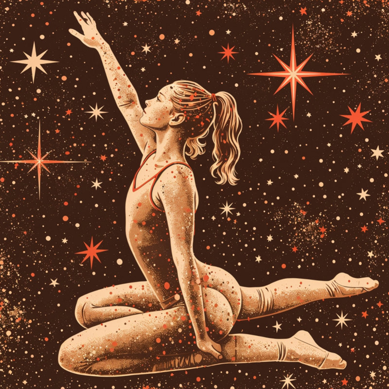 Coussins Dancer, 14 X 14 pouces, Brun foncé / orange vif