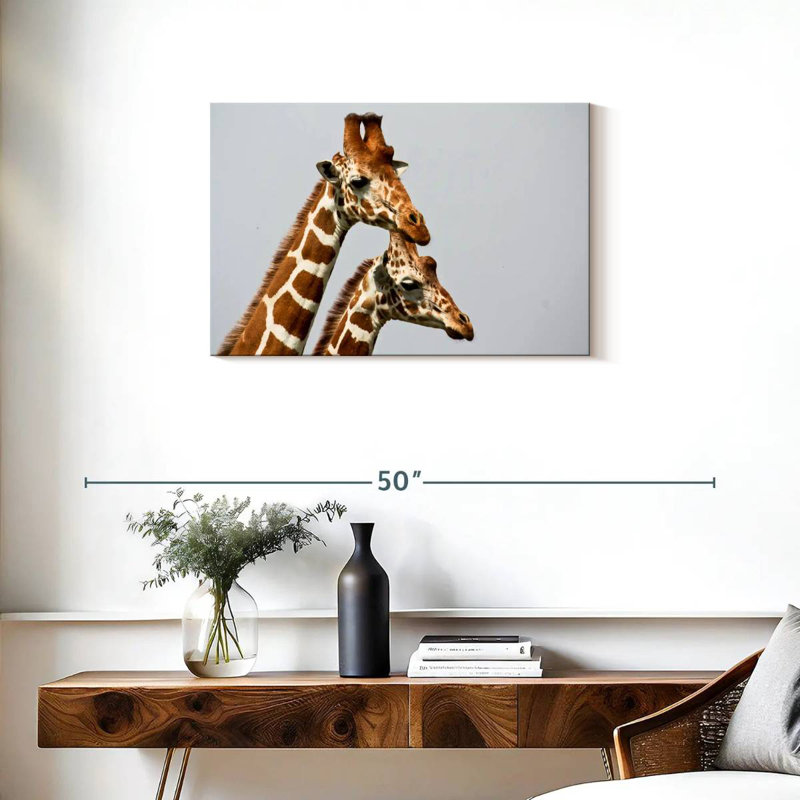 Brampt, girafes de Somali, H 20 po x l 30 po
