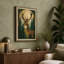 Forest Deer Scandinavian - Wrapped Canvas-1714009614-1714009659