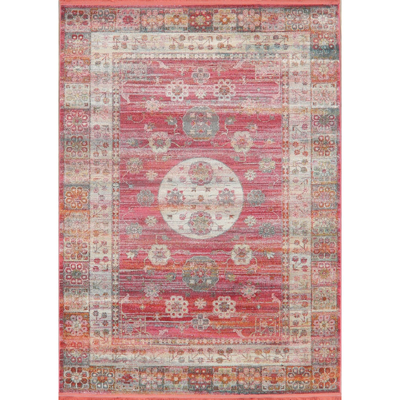 Scheider Geometric Indoor Rug, Rectangle 5' x 7'
