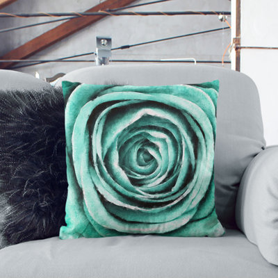 Rose Painting Cushion with Filling