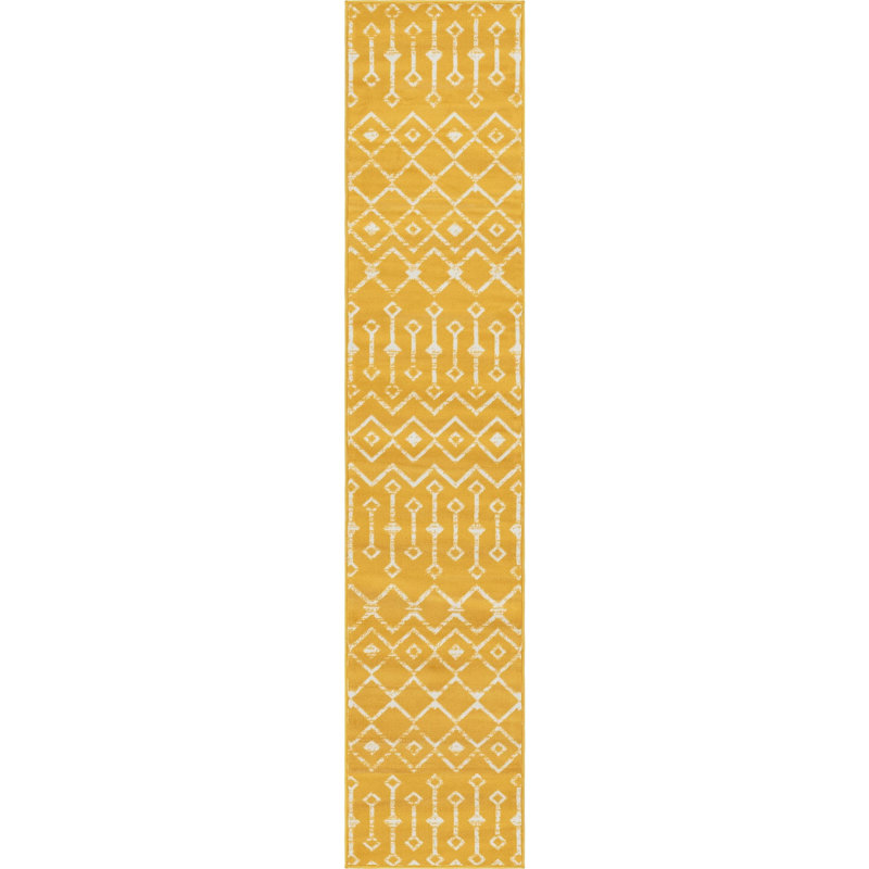 Aemtenan Abstract Indoor Rug, Runner 2' x 9'10"