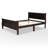 Bed Frame With Headboard And Footboard, Solid Wood Platform Bed Frame With Wooden Slat Support, Sleigh Bed For Guest, Adult-110824797-110824868