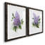 Lilas Romance I - 2 pièces, reproduction sur toile encadrée-949912403-949912397