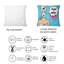 Happy And Relax Pop Art - Coussin décoratif à imprimé traditionnel-1477959703