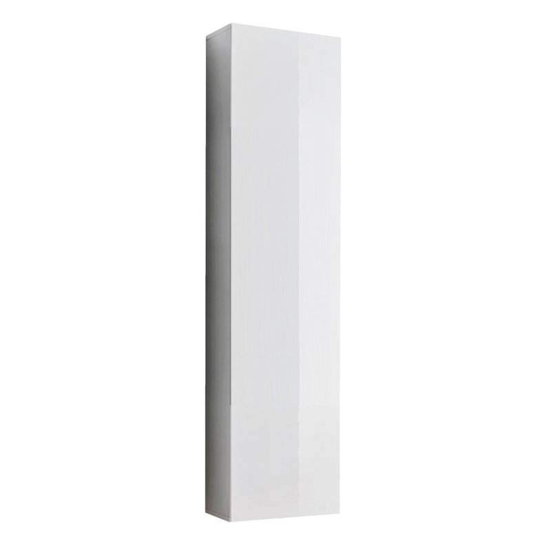 Fly Modular Floating Storage Bookcase, White