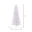 6.5' H Lighted Artificial Pine Christmas Tree