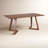 Fischer Walnut Solid Wood Dining Table